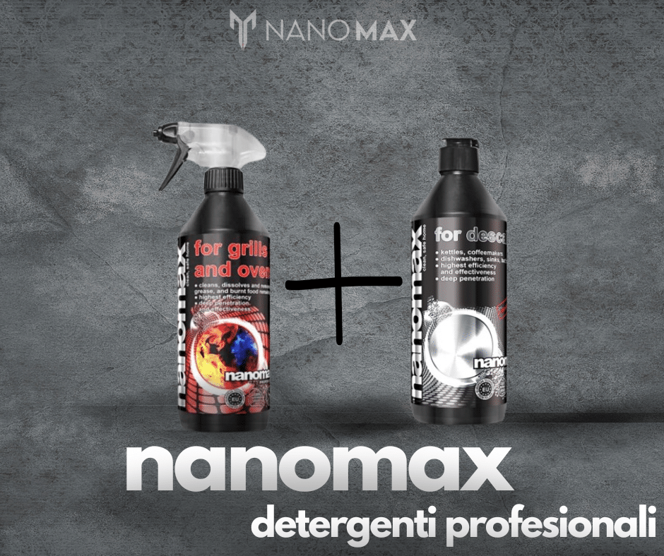 KIT BUCATARIE Detergent profesional curățarea aragazelor cuptoarelor grătarelor - Nanomax