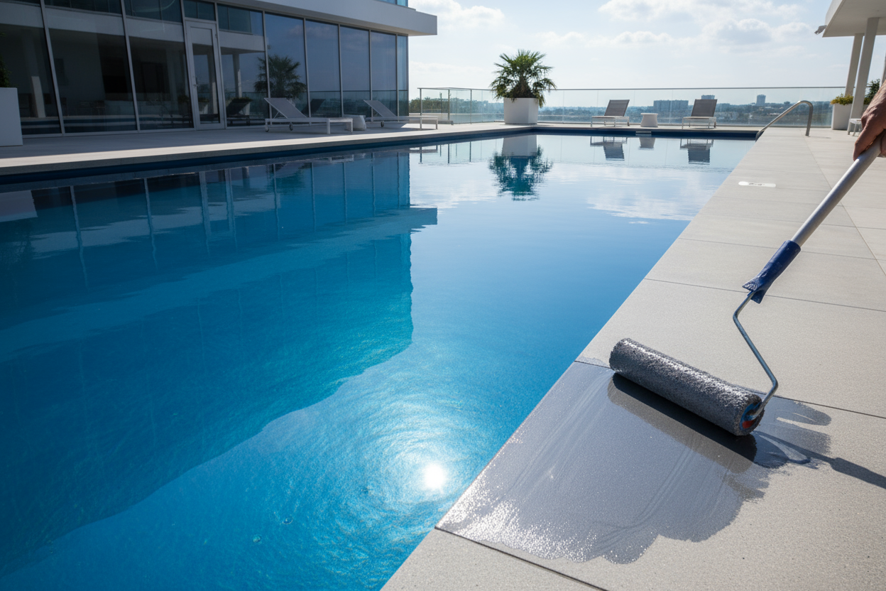 Vopseaua Epoxidică Bicomponentă SurfaPaint: Soluția Ideală Pentru Piscine Durabile Și Estetice