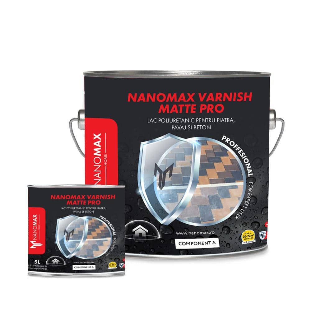 Sigilant Poliuretanic Bicomponent, Efect Mat, piatra, pavaj si beton, Efect Anti Alunecare, NanoMax