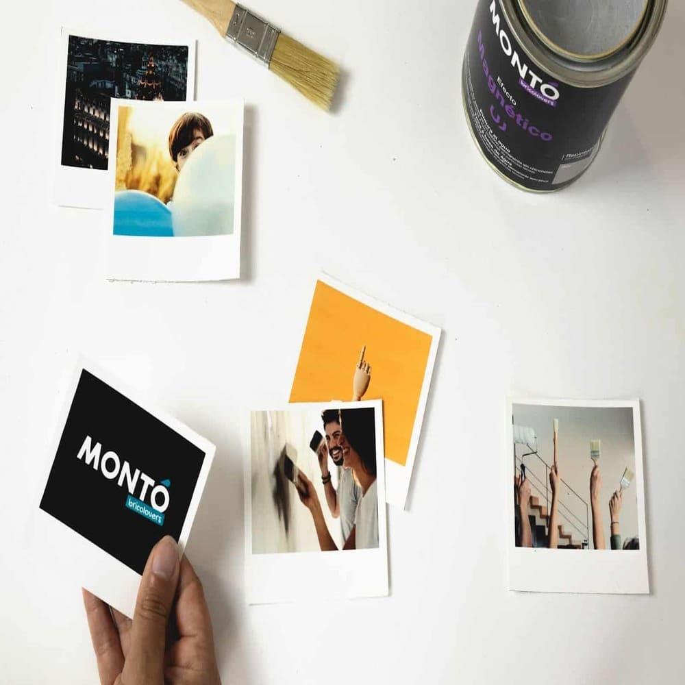 Vopsea cu Efect Magnetic pentru pereti din beton, tencuiala, lemn dupa grunduire, Monto, 750ml