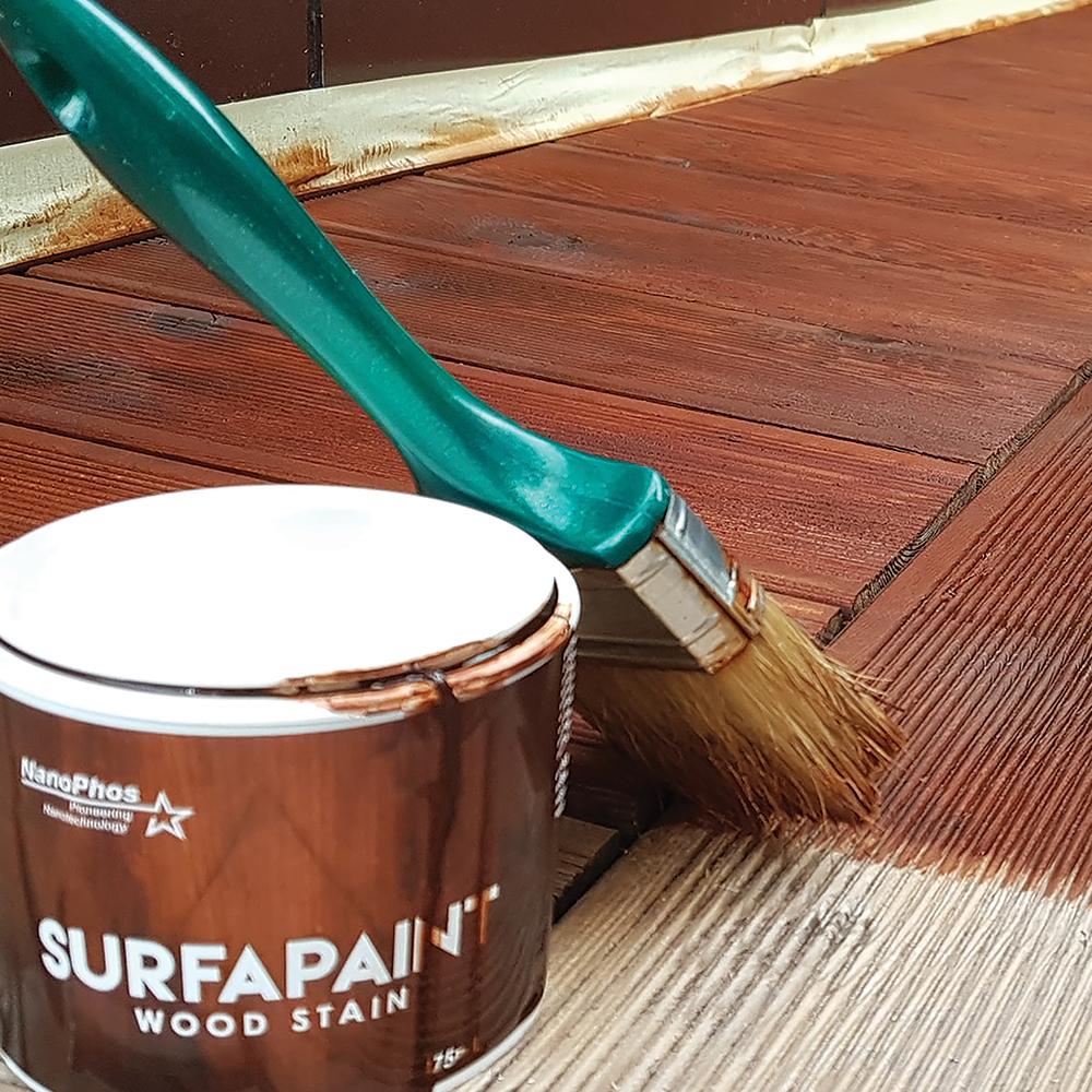 Vopsea Impregnanta Lemn, bait pentru lemn, Protectie interior/exterior, NanoPhos, 750 ml