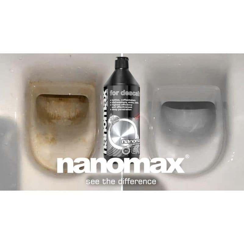 KITCHEN KIT, Professional detergent for cleaning stoves, ovens, grills 500 ml + Decalcifying and sanitizing detergent, coffee makers, teapots, dishwashers, sinks, tubs 1L