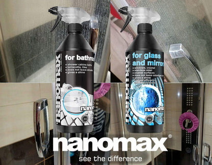 Detergent profesional pentru geamuri si inox, Nanomax