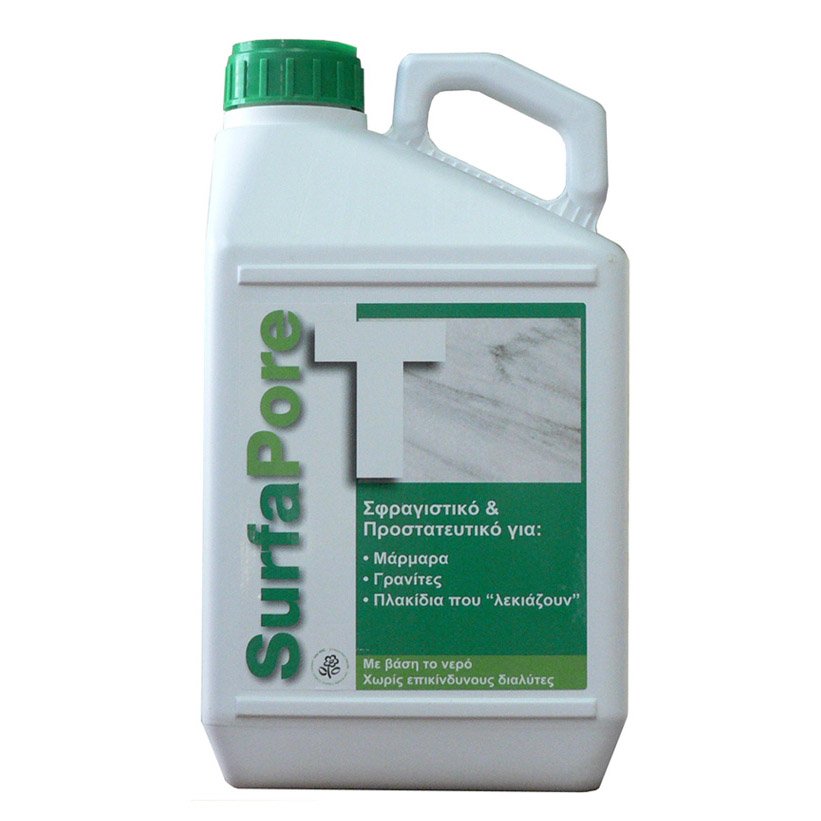 Impermeabilizant pentru suprafete lucioase, Granit, Marmura, Travertin, Gresie protectie pete ulei, apa, SurfaPore T,NanoPhos 1L